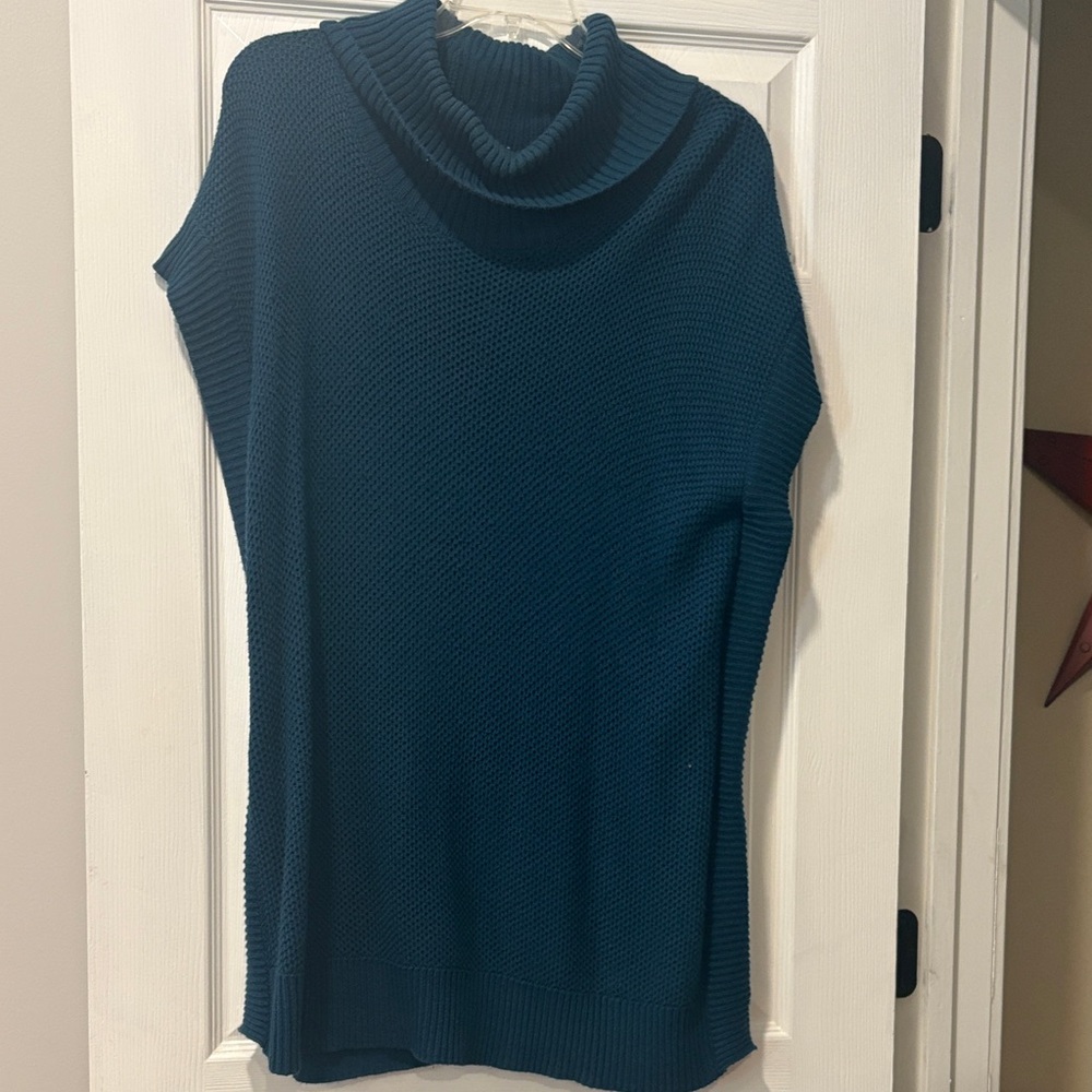 Matilda Jane Deep Teal Cowl Neck Sweater